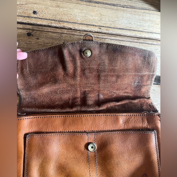 DA MIGO VINTAGE genuine leather bag! Beautiful bag - Picture 3 of 7